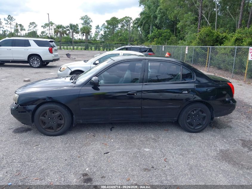 2002 Hyundai Elantra Gls VIN: KMHDN45D62U380748 Lot: 43328714