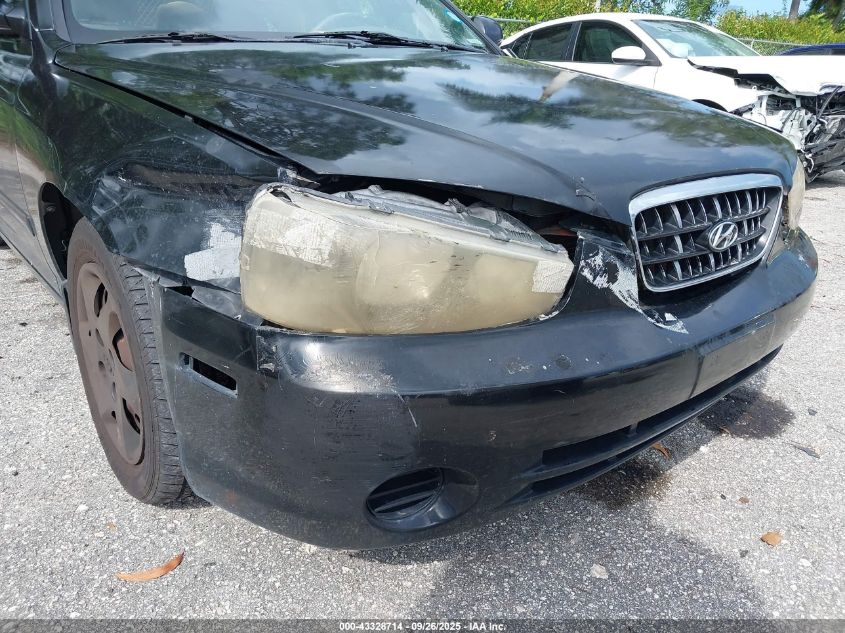 2002 Hyundai Elantra Gls VIN: KMHDN45D62U380748 Lot: 43328714