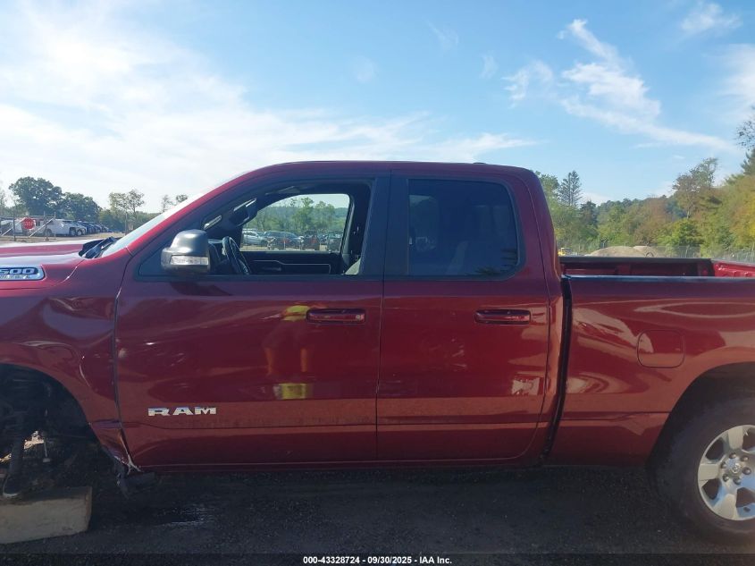 2022 Ram 1500 Big Horn 4X4 6'4 Box VIN: 1C6SRFBT0NN142066 Lot: 43328724