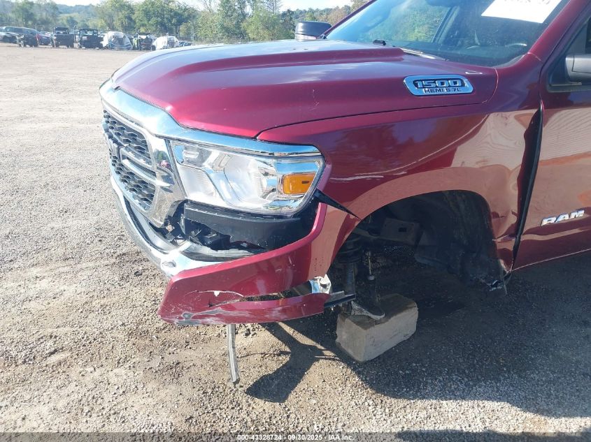 2022 Ram 1500 Big Horn 4X4 6'4 Box VIN: 1C6SRFBT0NN142066 Lot: 43328724