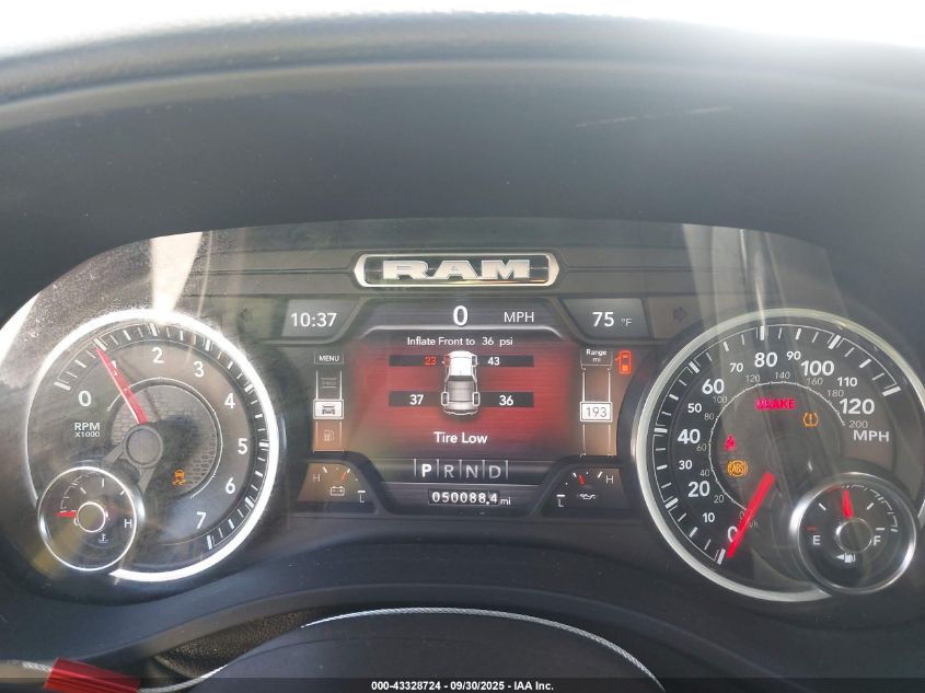 2022 Ram 1500 Big Horn 4X4 6'4 Box VIN: 1C6SRFBT0NN142066 Lot: 43328724