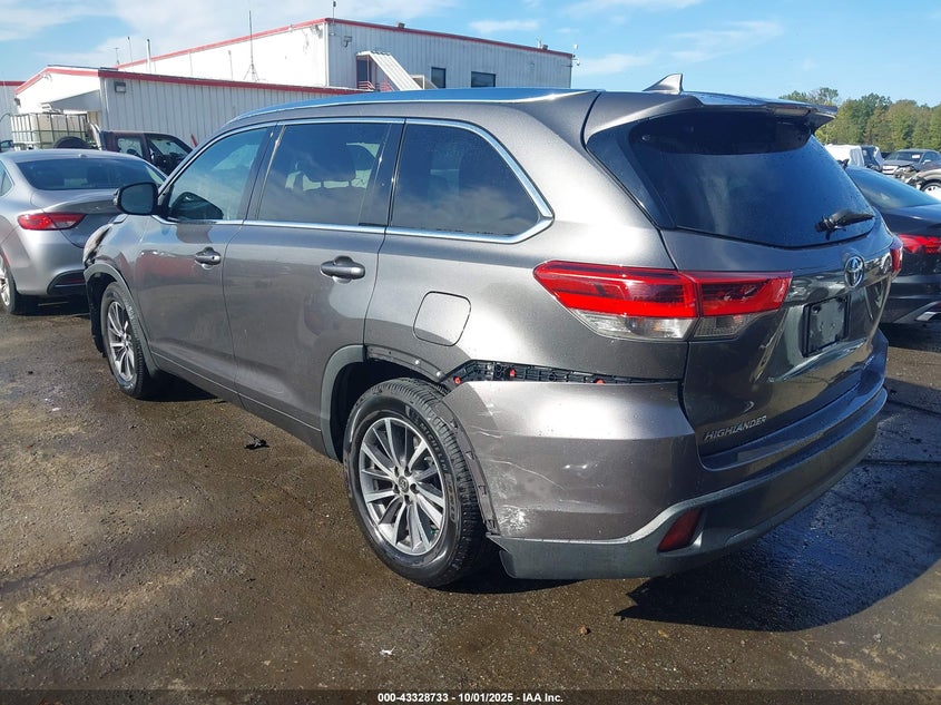 2017 TOYOTA HIGHLANDER XLE - 5TDJZRFH8HS361481