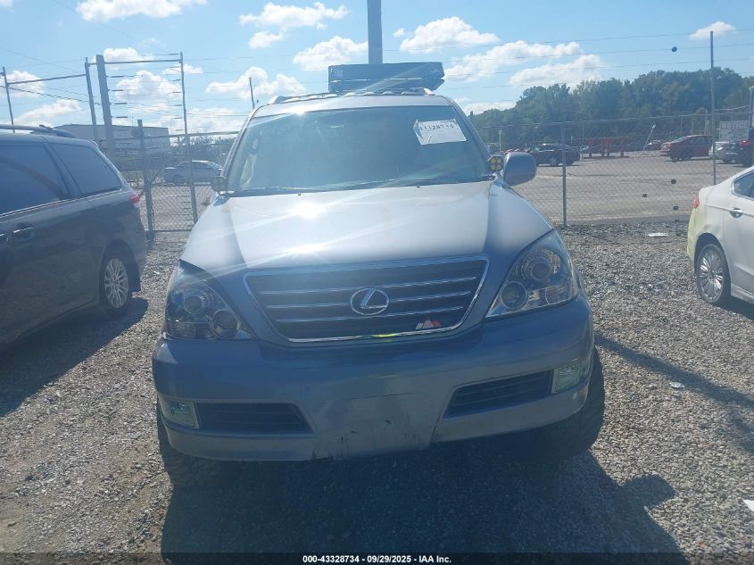 2005 Lexus Gx 470 VIN: JTJBT20X750075081 Lot: 43328734