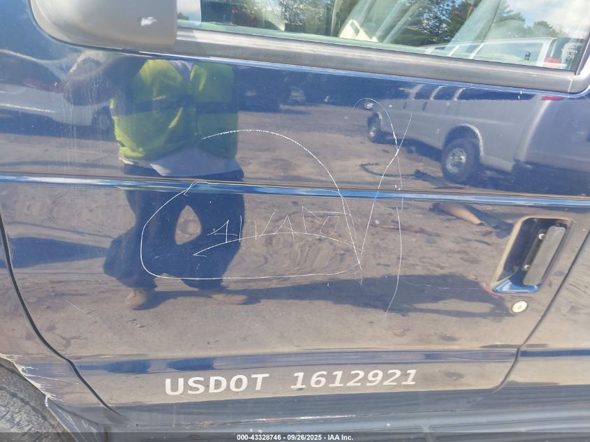 2012 Ford E-350 Super Duty Commercial VIN: 1FTSE3EL7CDA36912 Lot: 43328746