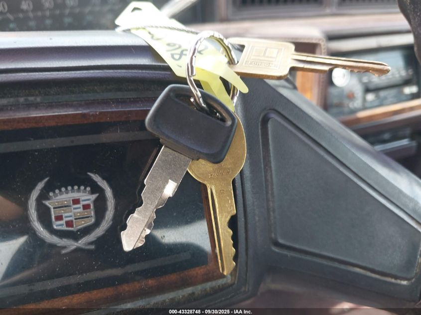 1986 Cadillac Deville Fleetwood VIN: 1G6CD6988G4311095 Lot: 43328748