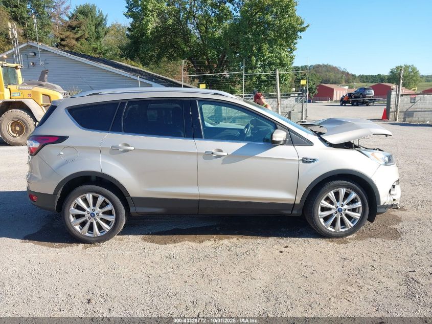 2017 Ford Escape Titanium VIN: 1FMCU0JD2HUC21411 Lot: 43328772