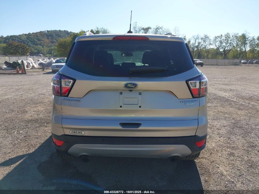 2017 Ford Escape Titanium VIN: 1FMCU0JD2HUC21411 Lot: 43328772
