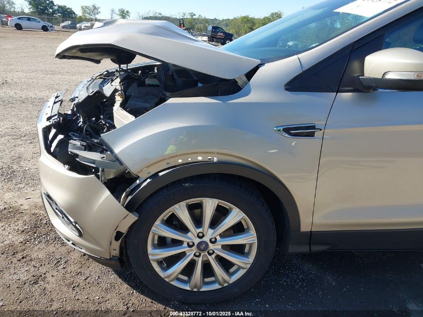 2017 Ford Escape Titanium VIN: 1FMCU0JD2HUC21411 Lot: 43328772