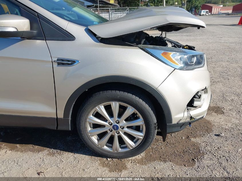 2017 Ford Escape Titanium VIN: 1FMCU0JD2HUC21411 Lot: 43328772