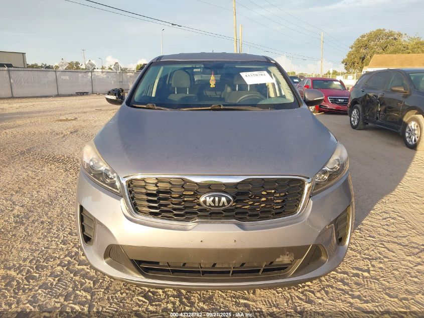 2019 Kia Sorento 2.4L L VIN: 5XYPG4A30KG610696 Lot: 43328782