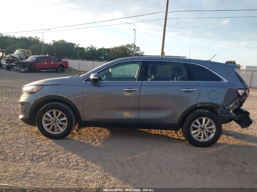 2019 Kia Sorento 2.4L L VIN: 5XYPG4A30KG610696 Lot: 43328782