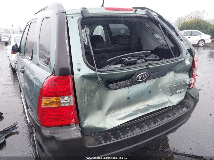 2006 Kia Sportage Ex V6/Lx V6 VIN: KNDJF723167182908 Lot: 43328783
