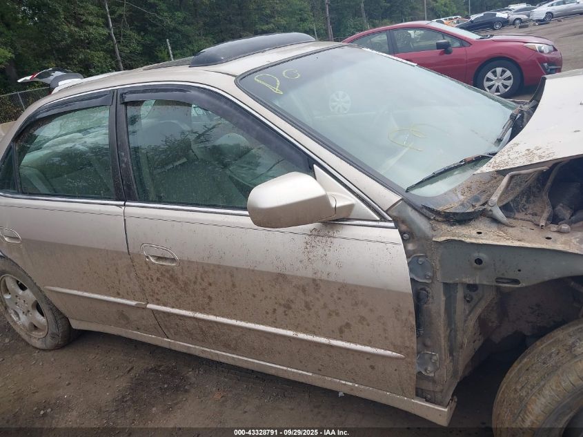 2000 Honda Accord 3.0 Ex VIN: 1HGCG1655YA081764 Lot: 43328791