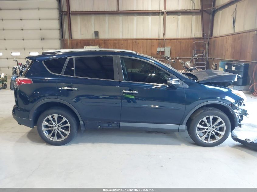 2018 Toyota Rav4 Limited VIN: JTMDFREV9JJ733927 Lot: 43328815