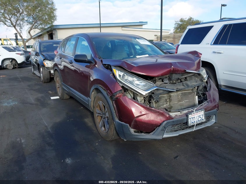 2017 HONDA CR-V LX - 7FARW5H34HE006399
