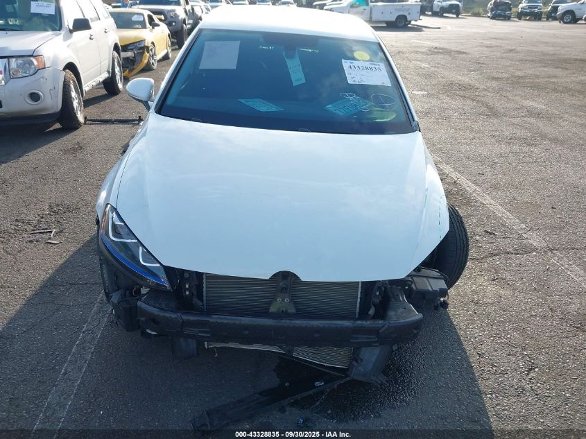 2016 Volkswagen E-Golf Sel Premium VIN: WVWPP7AU1GW916035 Lot: 43328835