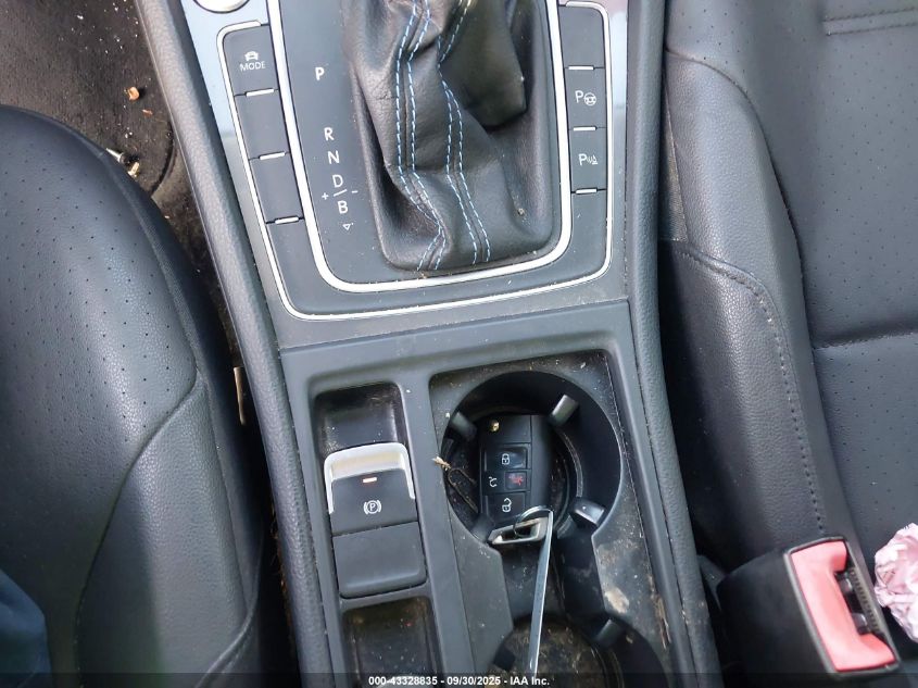 2016 Volkswagen E-Golf Sel Premium VIN: WVWPP7AU1GW916035 Lot: 43328835