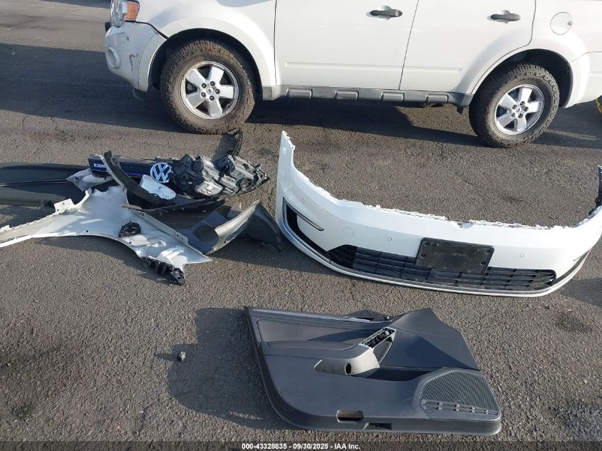 2016 Volkswagen E-Golf Sel Premium VIN: WVWPP7AU1GW916035 Lot: 43328835