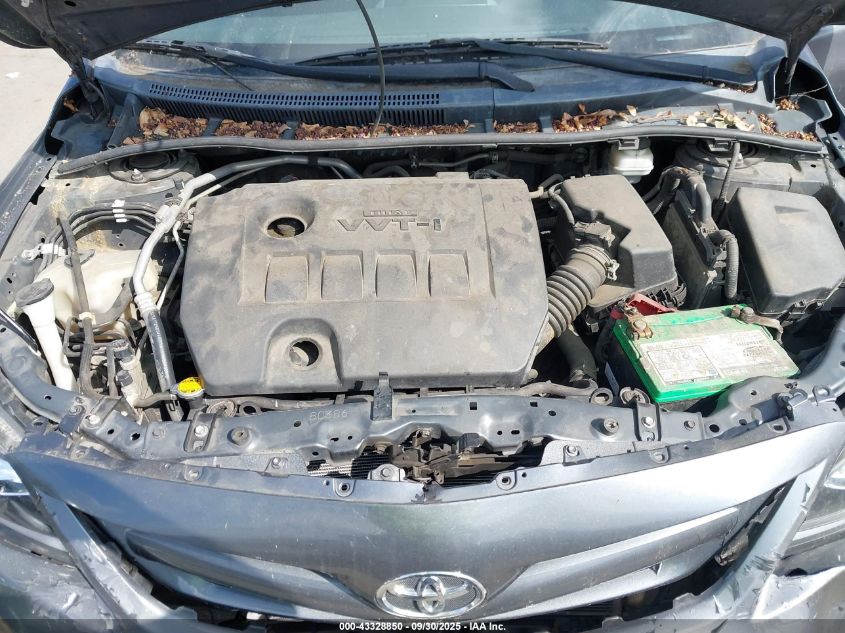 2012 Toyota Corolla S VIN: 2T1BU4EE1CC791254 Lot: 43328850