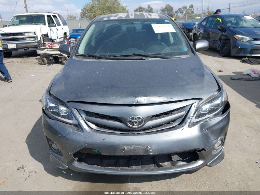 2012 Toyota Corolla S VIN: 2T1BU4EE1CC791254 Lot: 43328850