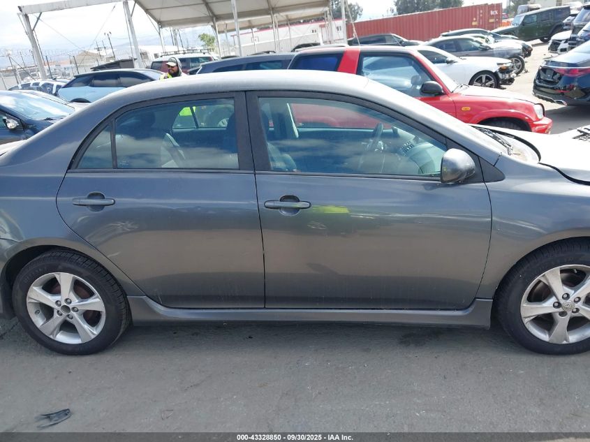 2012 Toyota Corolla S VIN: 2T1BU4EE1CC791254 Lot: 43328850