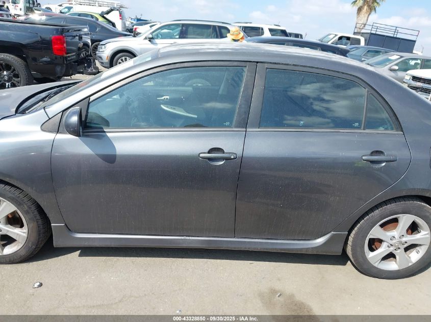 2012 Toyota Corolla S VIN: 2T1BU4EE1CC791254 Lot: 43328850