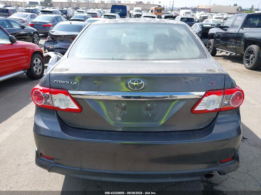 2012 Toyota Corolla S VIN: 2T1BU4EE1CC791254 Lot: 43328850