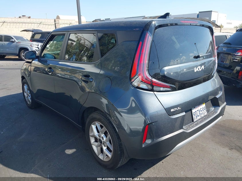 2023 Kia Soul S grey hatchback null KNDJ23AU6P7199607 photo #4