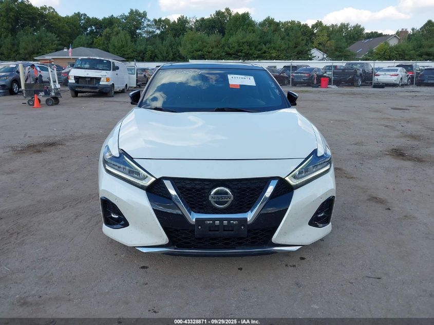 2020 Nissan Maxima Sr Xtronic Cvt VIN: 1N4AA6EV4LC383250 Lot: 43328871