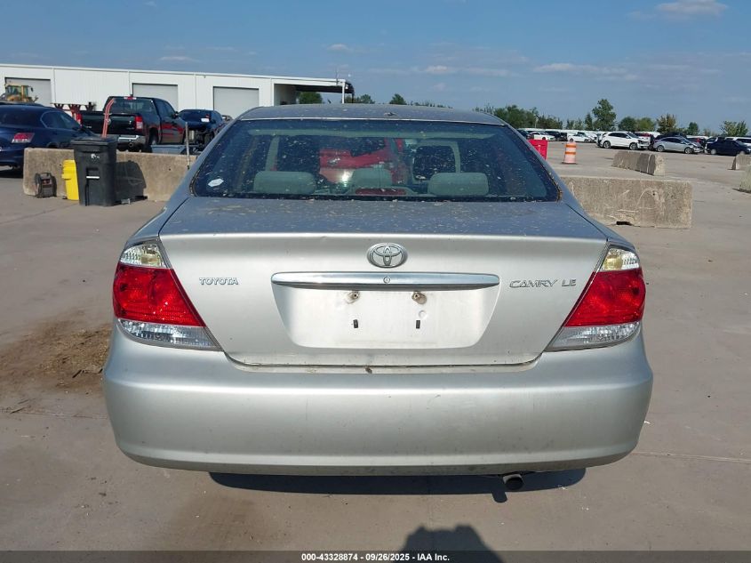 2005 Toyota Camry Le VIN: 4T1BE32K55U404868 Lot: 43328874