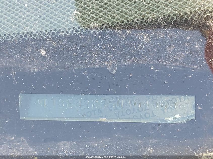 2005 Toyota Camry Le VIN: 4T1BE32K55U404868 Lot: 43328874