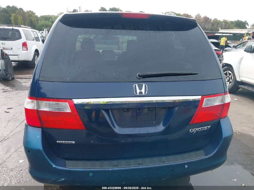 2005 Honda Odyssey Touring VIN: 5FNRL38805B089460 Lot: 43328896
