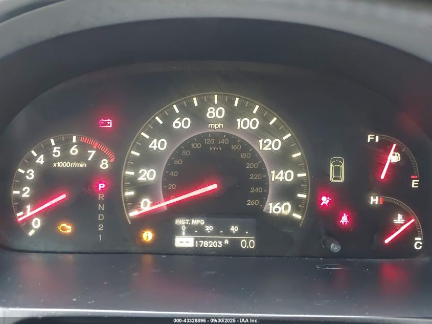 2005 Honda Odyssey Touring VIN: 5FNRL38805B089460 Lot: 43328896