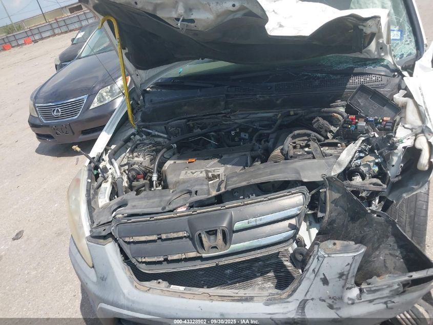 2006 Honda Cr-V Lx VIN: JHLRD685X6C027229 Lot: 43328902