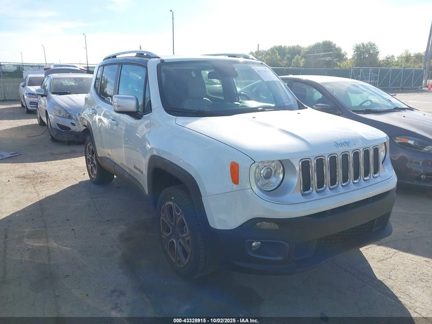 2018 JEEP RENEGADE LIMITED 4X4 - ZACCJBDB3JPG96835