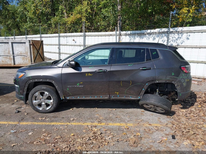 2020 Jeep Compass Latitude 4X4 VIN: 3C4NJDBB6LT168788 Lot: 43328939