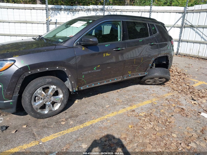 2020 Jeep Compass Latitude 4X4 VIN: 3C4NJDBB6LT168788 Lot: 43328939