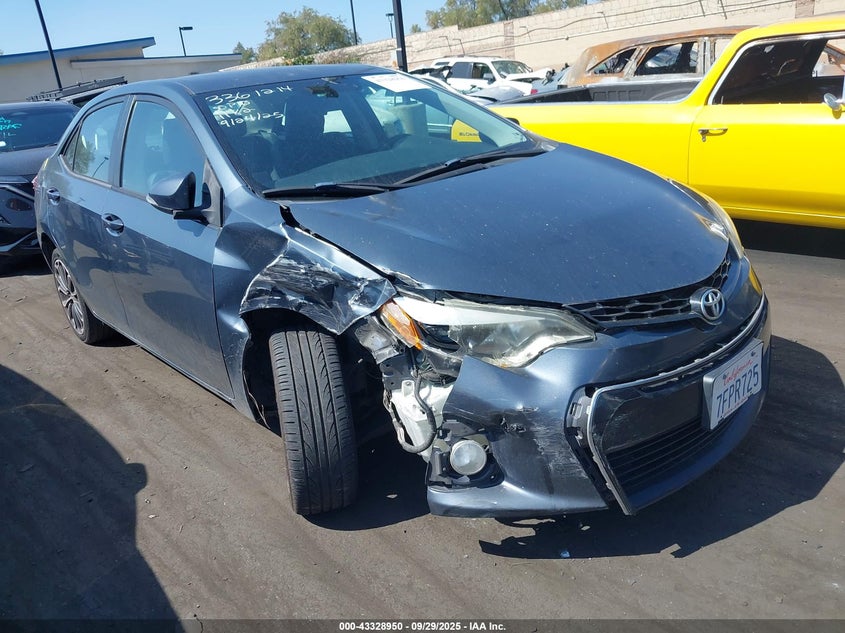 2014 TOYOTA COROLLA S PREMIUM - 5YFBURHE7EP123745