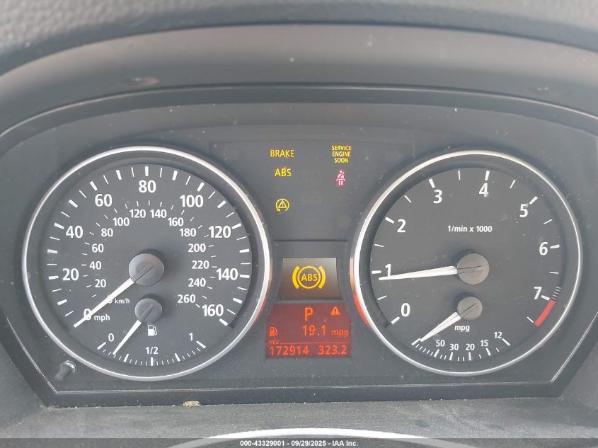 2006 BMW 325I VIN: WBAVB17586NK39571 Lot: 43329001