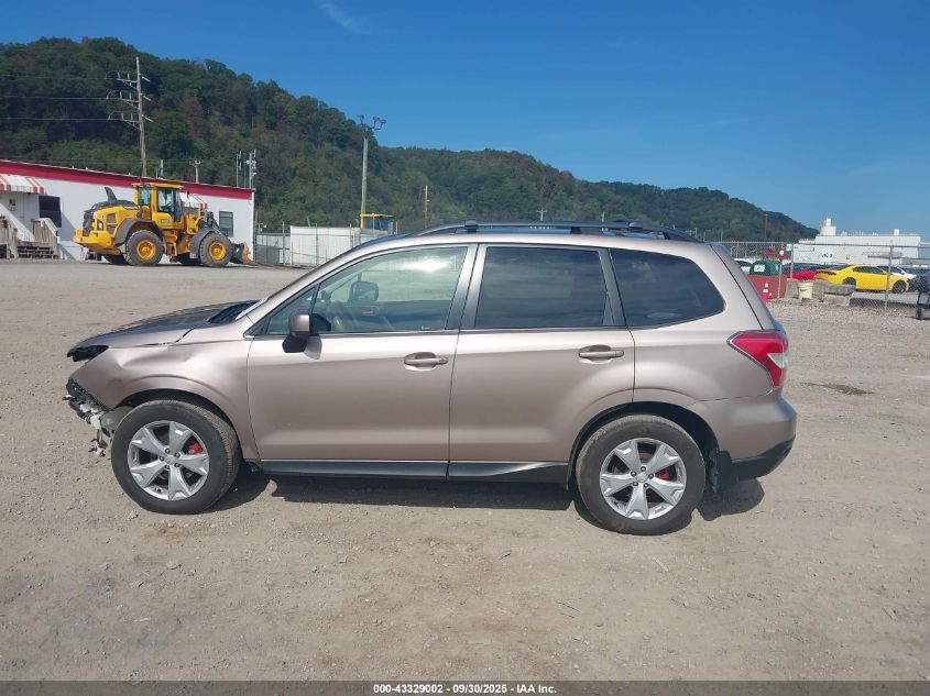 2015 Subaru Forester 2.5I Premium VIN: JF2SJAFC1FH582540 Lot: 43329002
