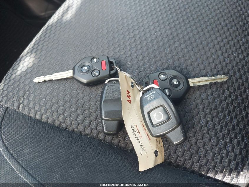 2015 Subaru Forester 2.5I Premium VIN: JF2SJAFC1FH582540 Lot: 43329002