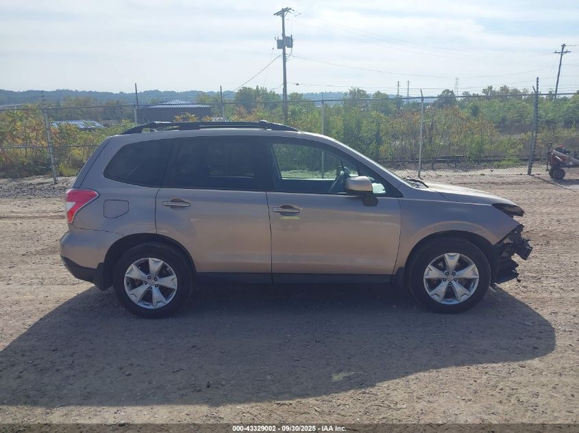 2015 Subaru Forester 2.5I Premium VIN: JF2SJAFC1FH582540 Lot: 43329002