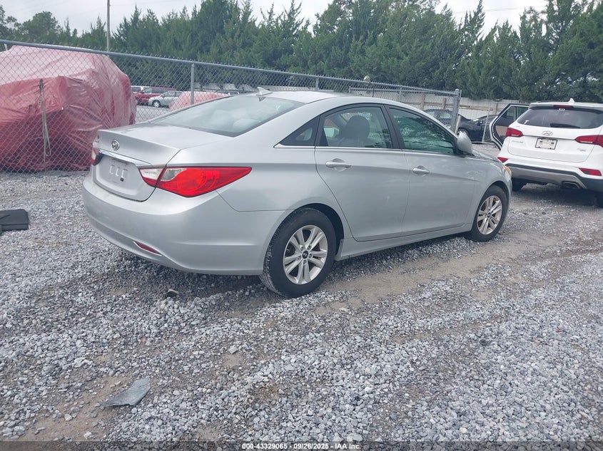 2013 HYUNDAI SONATA GLS 5NPEB4AC6DH507025