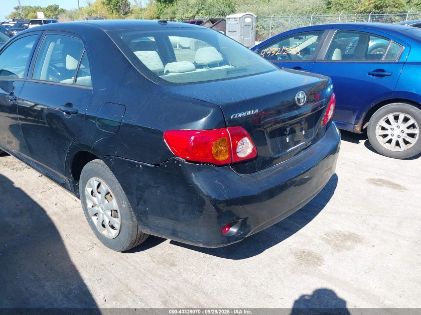 2009 Toyota Corolla Le VIN: 2T1BU40E39C164653 Lot: 43329070
