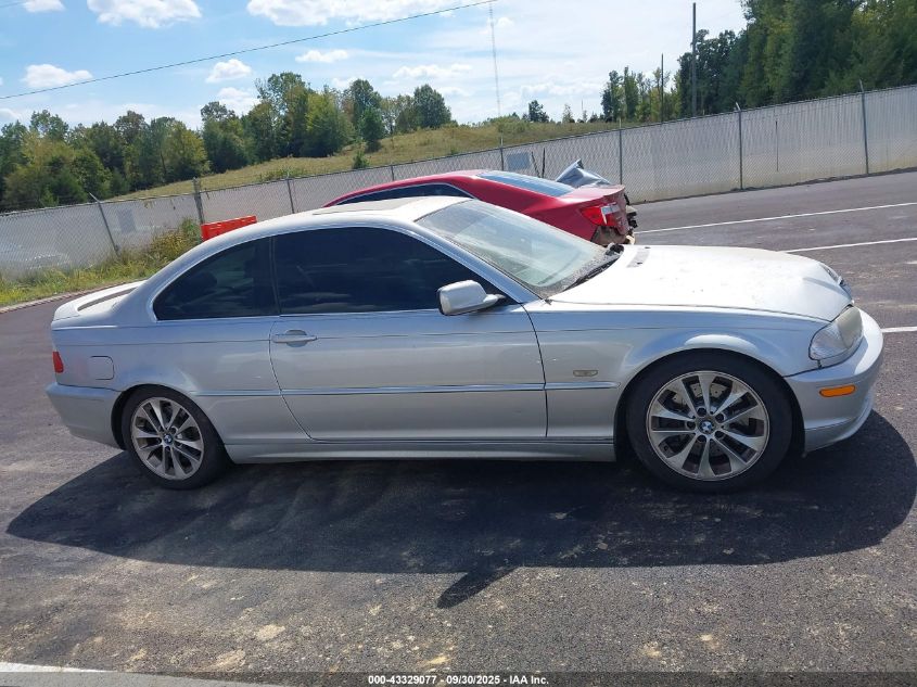 2003 BMW 330Ci VIN: WBABN53483PH04318 Lot: 43329077
