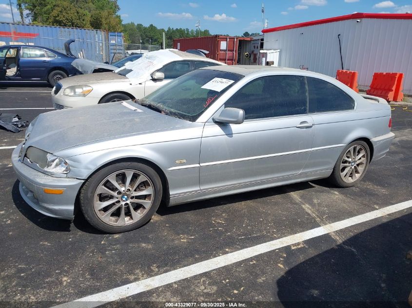 2003 BMW 330Ci VIN: WBABN53483PH04318 Lot: 43329077