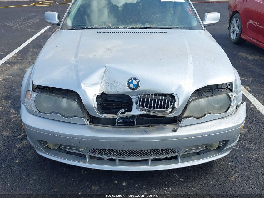 2003 BMW 330Ci VIN: WBABN53483PH04318 Lot: 43329077