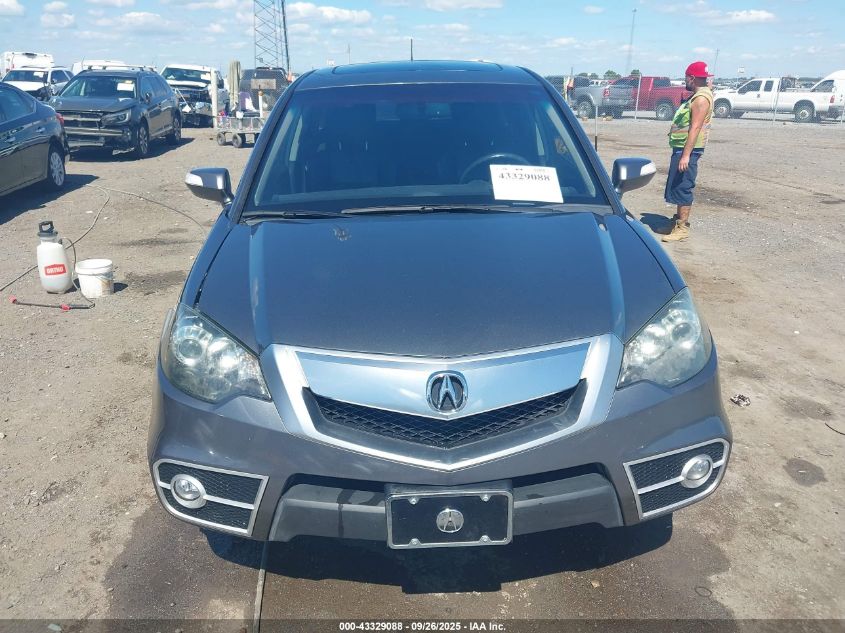 2012 Acura Rdx VIN: 5J8TB2H58CA000783 Lot: 43329088