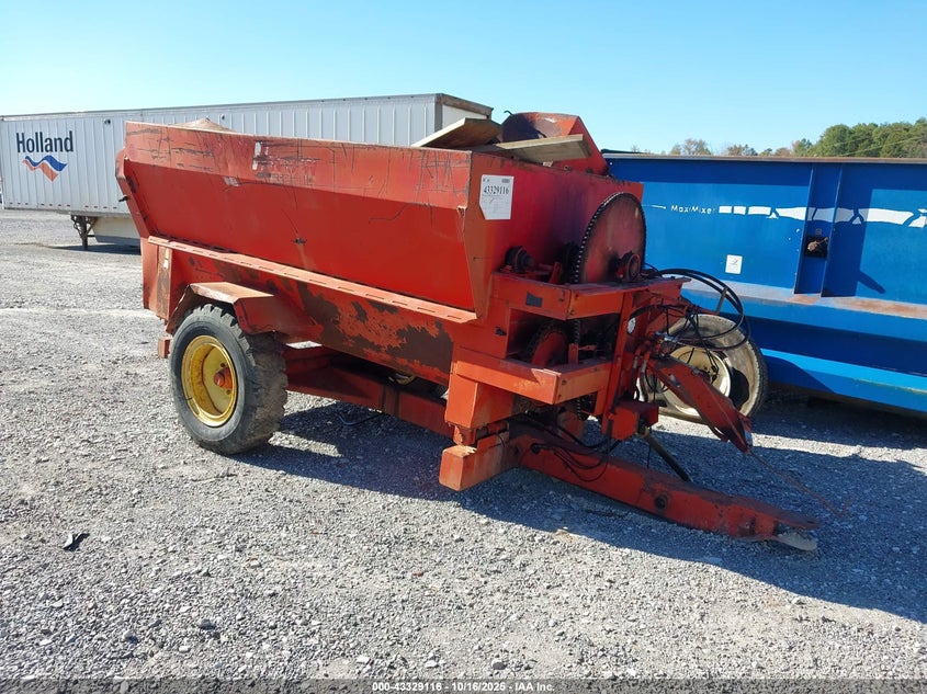 1900 * LUCKNOW FEED WAGON