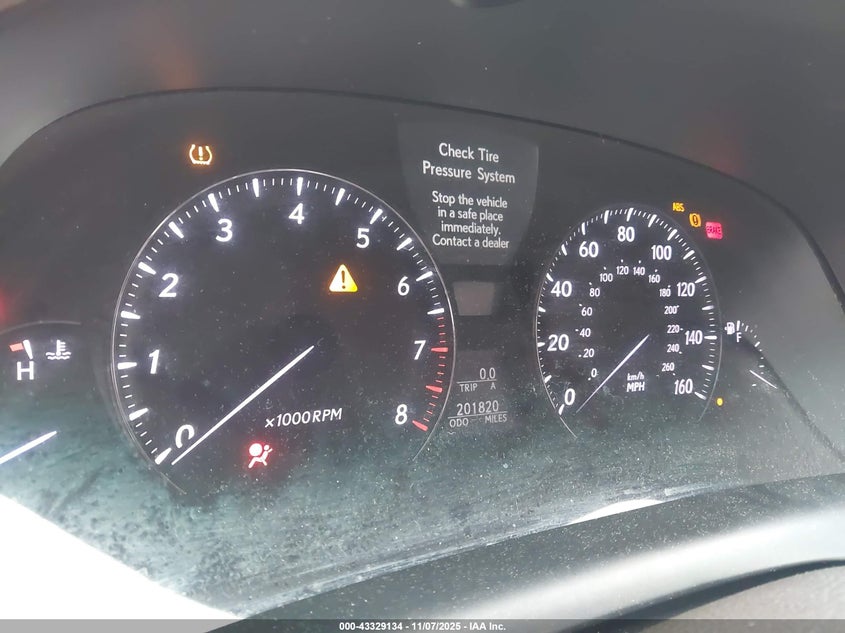 2007 Lexus Ls 460 VIN: JTHBL46FX75039029 Lot: 43329134